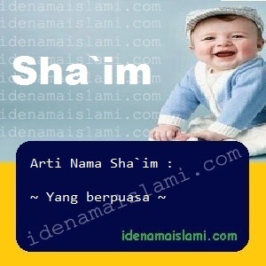 arti nama Sha`im